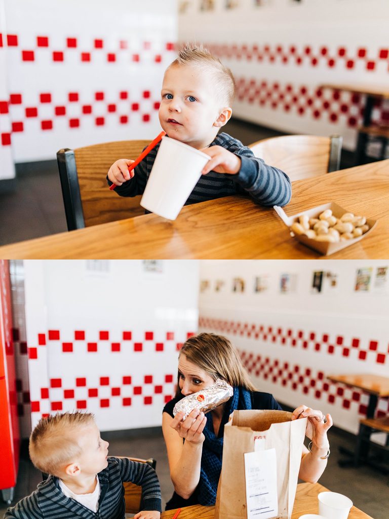 five guys burgers photo session in billings montana