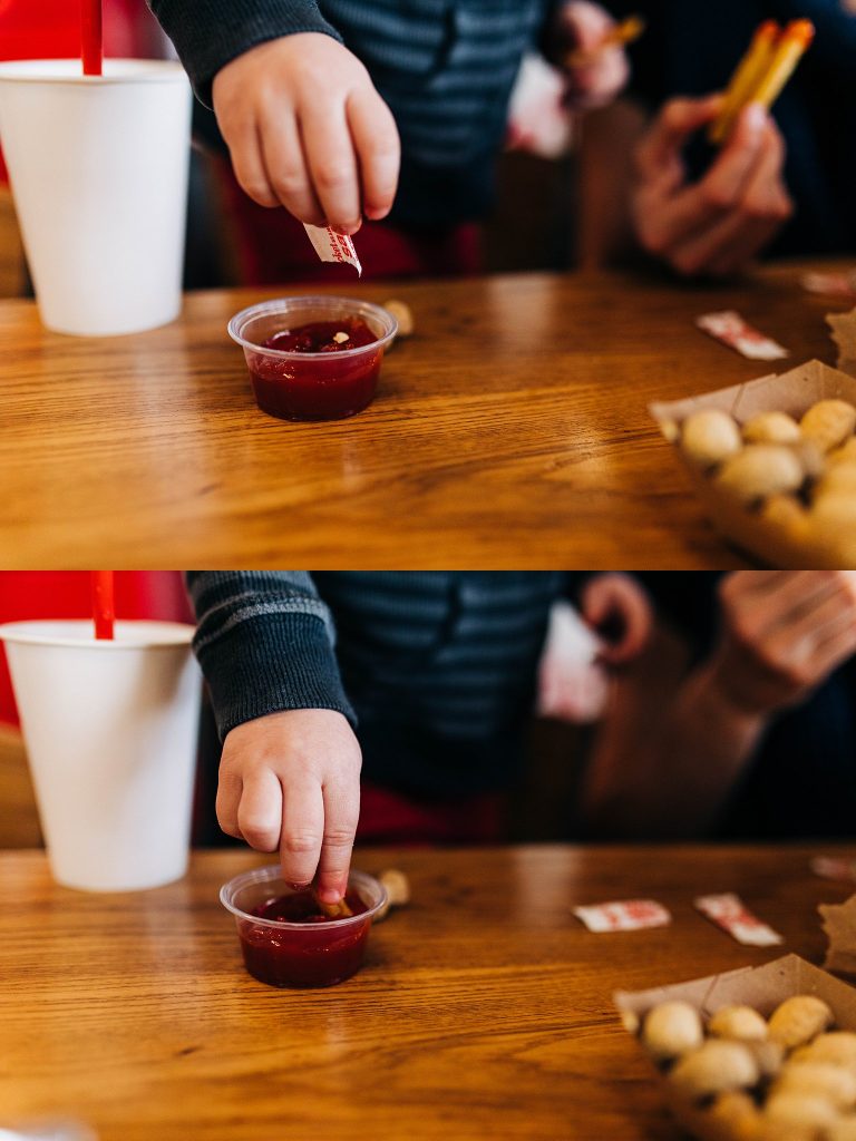 lunch date photography session