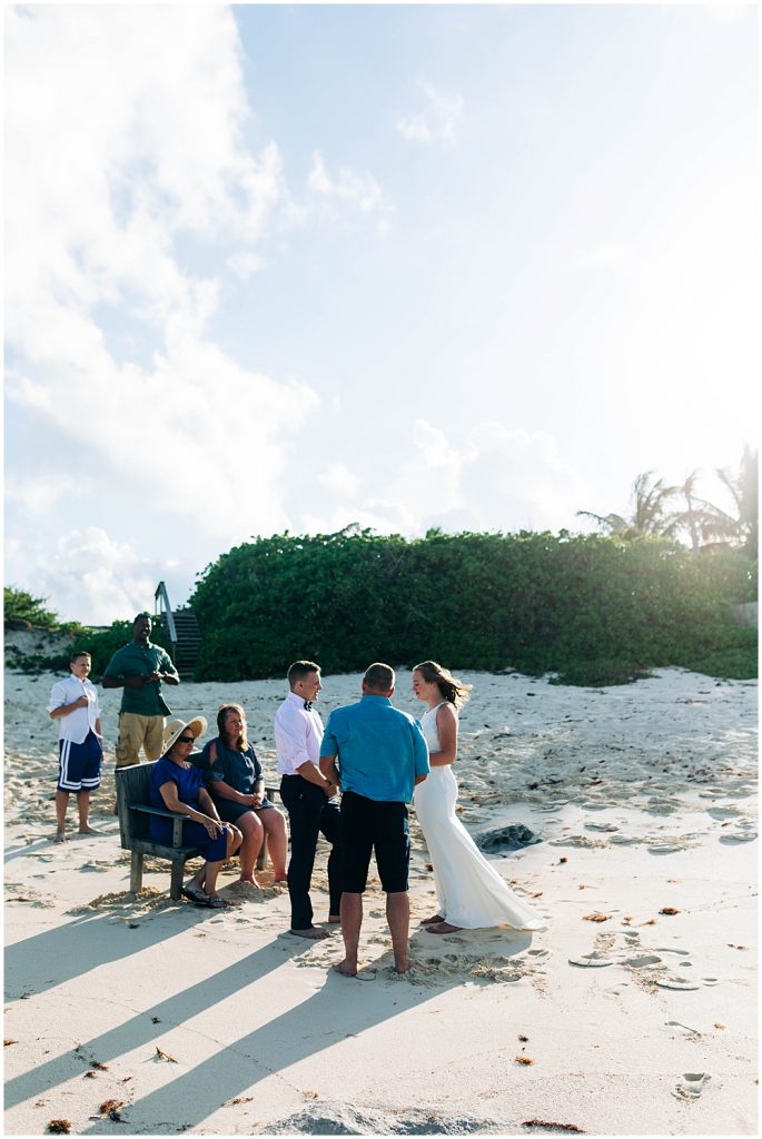 bahamas wedding ceremony on the beach