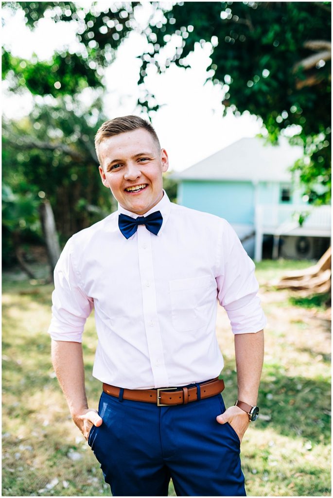 groom portraits caribbean wedding day